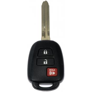 2012 Toyota Prius C Remote Control Transmitter for Keyless Entry and Alarm System Dorman 99688ST image 3 of 4