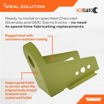 Dorman 999994 Body Mount Bracket product image 5 of 5