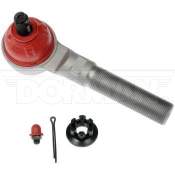 1998 Jeep Cherokee Steering Tie Rod End At Pitman Arm Dorman T3096RD image 4 of 4