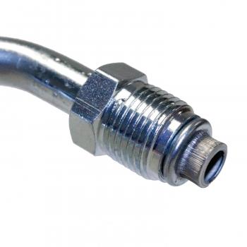 1999 Ford Econoline Super Duty Power Steering Pressure Line Hose Assembly Tube - Hydroboost End (Right) Edelmann 39154 image 2 of 3