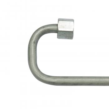 1969 Chevrolet Camaro Power Steering Pressure Line Hose Assembly Pump To Gear Edelmann 70248 image 3 of 3