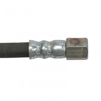 1987 Pontiac Tempest Power Steering Pressure Line Hose Assembly To Gear Edelmann 70418 image 3 of 3