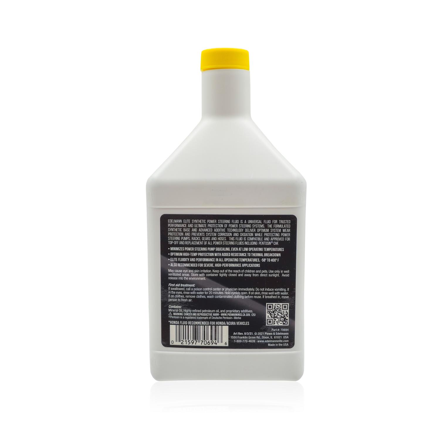 Edelmann 70694 - Power Steering Fluid Edelmann 70694 Power Steering Fluid product image 2 of 7