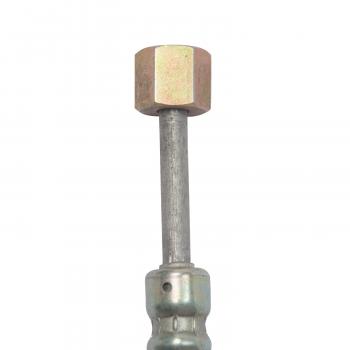 1977 Mercury Monarch Power Steering Pressure Line Hose Assembly Pump To Hydroboost (Pump End) Edelmann 70721 image 3 of 3