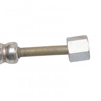 1975 Mercury Monarch Power Steering Pressure Line Hose Assembly Pump To Hydroboost (Pump End) Edelmann 70726 image 2 of 3