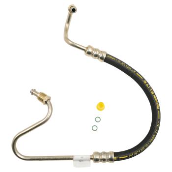 1986 Chevrolet K20 Power Steering Pressure Line Hose Assembly Pump To Gear Edelmann 71094E image 1 of 3