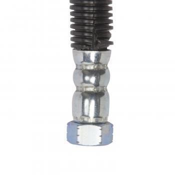 1989 Toyota Van Power Steering Pressure Line Hose Assembly To Gear Edelmann 71357 image 2 of 3
