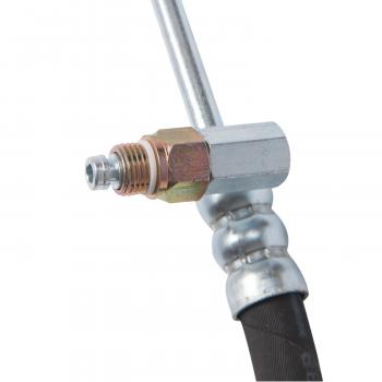 1990 Mercury Topaz Power Steering Pressure Line Hose Assembly To Gear Edelmann 71429 image 3 of 3