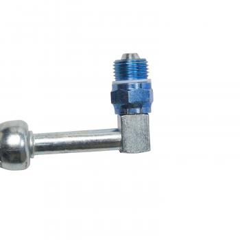 1990 Lincoln Town Car Power Steering Pressure Line Hose Assembly Pump To Gear Edelmann 71444 image 2 of 3