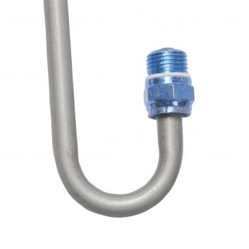 1988 Ford EXP Power Steering Pressure Line Hose Assembly Pump To Gear Edelmann 71838 image 2 of 3