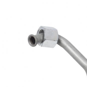 1970 Ford Falcon Power Steering Pressure Line Hose Assembly Pump End Edelmann 80026 image 3 of 3