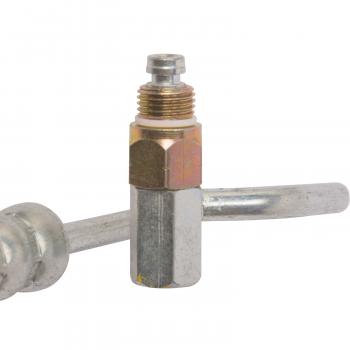 1989 Mercury Topaz Power Steering Pressure Line Hose Assembly To Gear Edelmann 80060 image 3 of 3