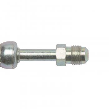 1985 Mazda 626 Power Steering Pressure Line Hose Assembly To Gear Edelmann 80151 image 2 of 3