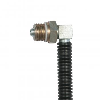 2004 Ford Excursion Power Steering Pressure Line Hose Assembly Pump To Hydroboost Edelmann 80353 image 3 of 3