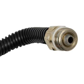 2007 Ford F-350 Super Duty Power Steering Pressure Line Hose Assembly Pump To Gear Edelmann 80445E image 3 of 3