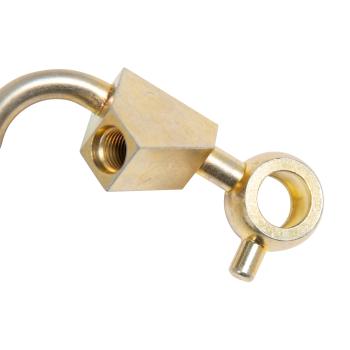2015 Nissan Xterra Power Steering Pressure Line Hose Assembly From Pump Edelmann 80487E image 3 of 3