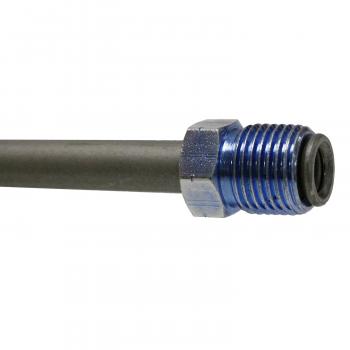 1988 BMW M5 Power Steering Pressure Line Hose Assembly To Gear Edelmann 80524 image 3 of 3