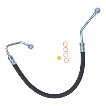 1995 BMW 525i Power Steering Pressure Line Hose Assembly Pump To Gear Edelmann 80606 image 1 of 3