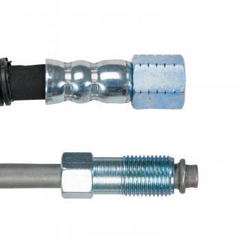 2003 Dodge Ram 3500 Power Steering Pressure Line Hose Assembly Pump To Hydroboost Edelmann 80684 image 2 of 3