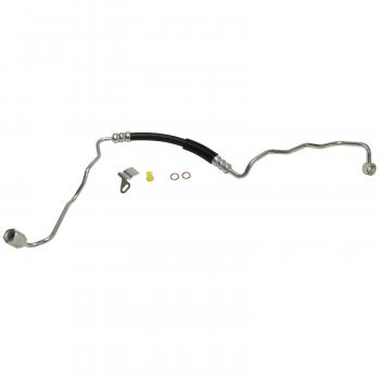 2010 BMW 528i xDrive Power Steering Pressure Line Hose Assembly To Rack Edelmann 80825 image 1 of 3