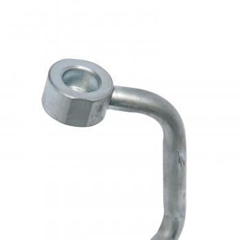 2002 Mercedes-Benz E430 Power Steering Pressure Line Hose Assembly Pump To Gear Edelmann 80968 image 3 of 3