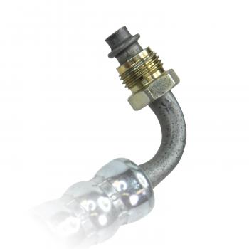 1999 Mercedes-Benz E300 Power Steering Pressure Line Hose Assembly Pump To Gear Edelmann 80969 image 3 of 3
