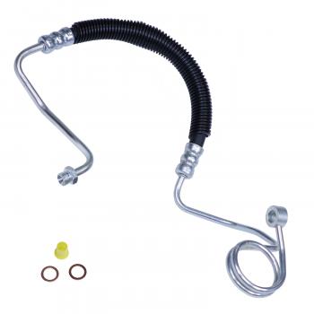 2004 Audi A6 Quattro Power Steering Pressure Line Hose Assembly To Rack Edelmann 80974 image 1 of 3