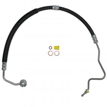 1998 Hyundai Sonata Power Steering Pressure Line Hose Assembly Pump To Gear Edelmann 80991 image 1 of 3