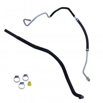 2005 Ford F-250 Super Duty Power Steering Return Line Hose Assembly Gear To Cooler Edelmann 81072 image 1 of 1