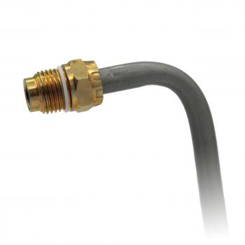 2002 Lincoln LS Power Steering Return Line Hose Assembly Gear To Cooler Edelmann 81083 image 2 of 2