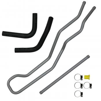 2008 Hyundai Tiburon Power Steering Return Line Hose Assembly Cooler Tube Edelmann 81113 image 1 of 3