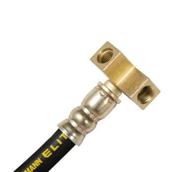 2013 Nissan X-Trail Power Steering Pressure Line Hose Assembly From Pump Edelmann 81217E image 2 of 3