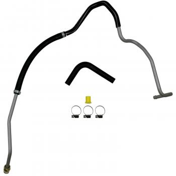 2007 Ford F-350 Super Duty Power Steering Return Line Hose Assembly Gear To Cooler Edelmann 81236 image 1 of 3