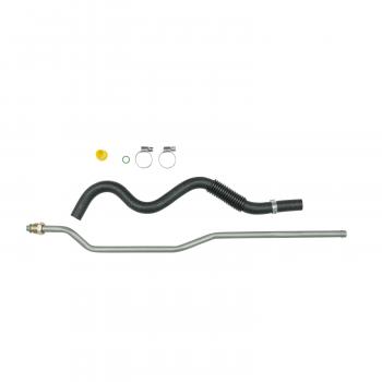 2000 Chrysler Sebring Power Steering Return Line Hose Assembly Gear To Pipe Edelmann 81242 image 1 of 2
