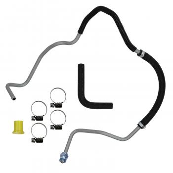2007 Ford F-450 Super Duty Power Steering Return Line Hose Assembly Gear To Cooler Edelmann 81255 image 1 of 2