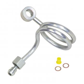 2005 Audi A4 Quattro Power Steering Pressure Line Hose Assembly Tube - To Rack Edelmann 81422 image 1 of 3