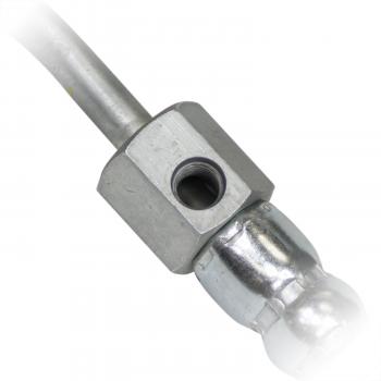2000 Ford Fiesta Power Steering Pressure Line Hose Assembly From Pump Edelmann 81425 image 3 of 4