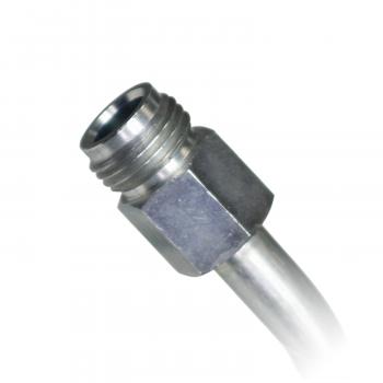 2000 Ford Fiesta Power Steering Pressure Line Hose Assembly From Pump Edelmann 81425 image 4 of 4