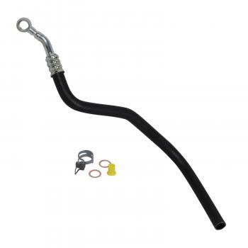 1995 BMW 525i Power Steering Return Line Hose Assembly Pump To Reservoir Edelmann 81440 image 1 of 2