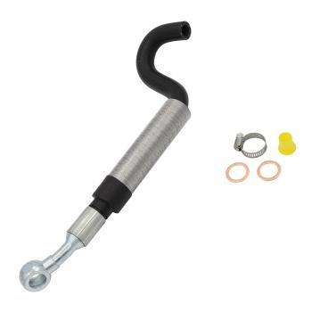 1994 BMW 740i Power Steering Return Line Hose Assembly Gear To Pipe Edelmann 81454 image 1 of 4