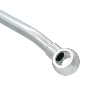 2003 BMW 540i Power Steering Return Line Hose Assembly Pump To Reservoir Edelmann 81455 image 4 of 4