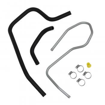 1994 Ford Taurus Power Steering Return Line Hose Assembly Cooler To Pump Edelmann 81484 image 1 of 2
