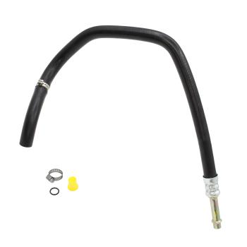 2003 BMW 540i Power Steering Return Line Hose Assembly Cooler To Reservoir Edelmann 81486 image 3 of 4