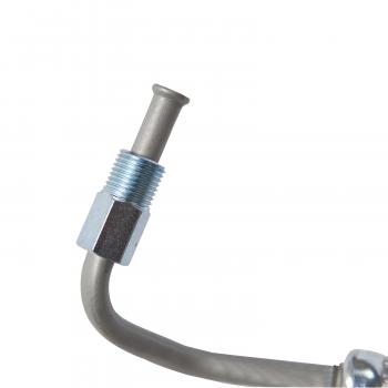 1984 Oldsmobile Omega Power Steering Pressure Line Hose Assembly Tee To Gear Edelmann 91502 image 2 of 3