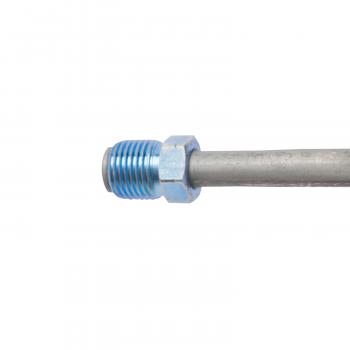 1984 Oldsmobile Omega Power Steering Pressure Line Hose Assembly Tee To Gear Edelmann 91502 image 3 of 3