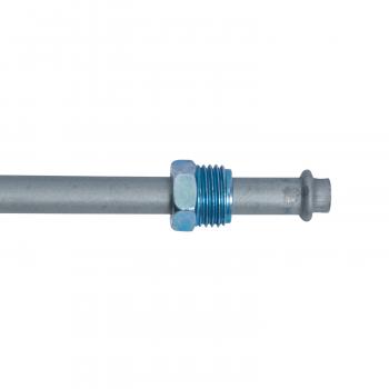 1980 Buick Skylark Power Steering Pressure Line Hose Assembly Tube - To Rack Edelmann 91528 image 3 of 3