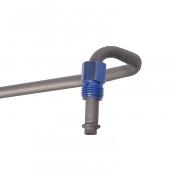 1985 Oldsmobile 98 Power Steering Pressure Line Hose Assembly From Pump Edelmann 91534 image 3 of 3