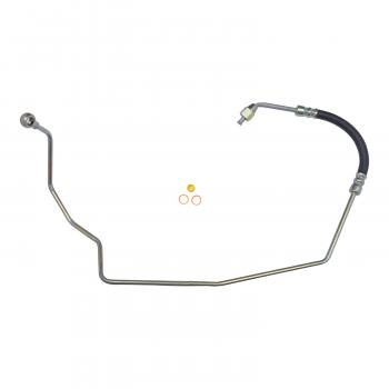 1981 Nissan 720 Power Steering Pressure Line Hose Assembly Pump To Gear Edelmann 91543 image 1 of 3