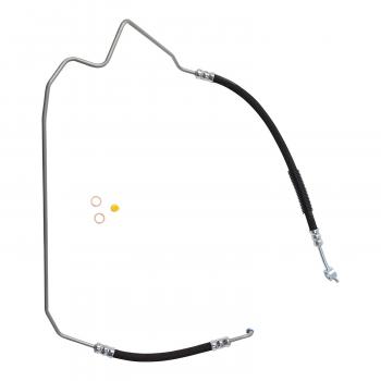 1986 Nissan 720 Power Steering Pressure Line Hose Assembly Pump To Gear Edelmann 91603 image 1 of 3