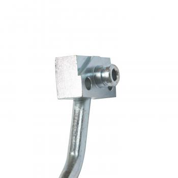 1989 Honda Accord Power Steering Pressure Line Hose Assembly Pump To Gear Edelmann 91609 image 2 of 3